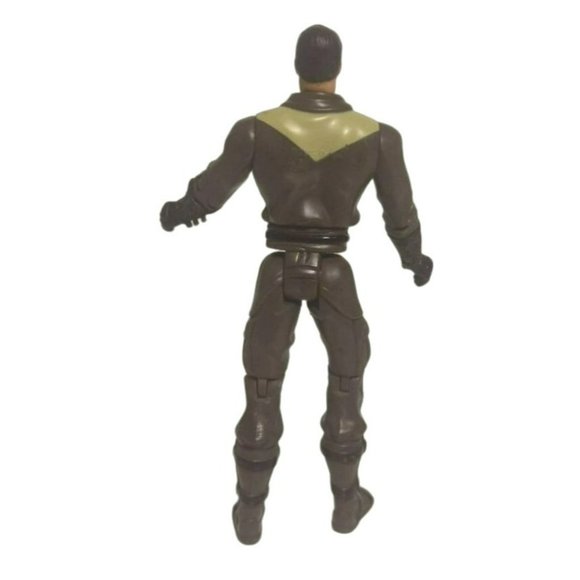 2005 DC Batman Begins Movie Action Figure Ninja Bruce Wayne 5.5-Inches - Picture 4 of 5